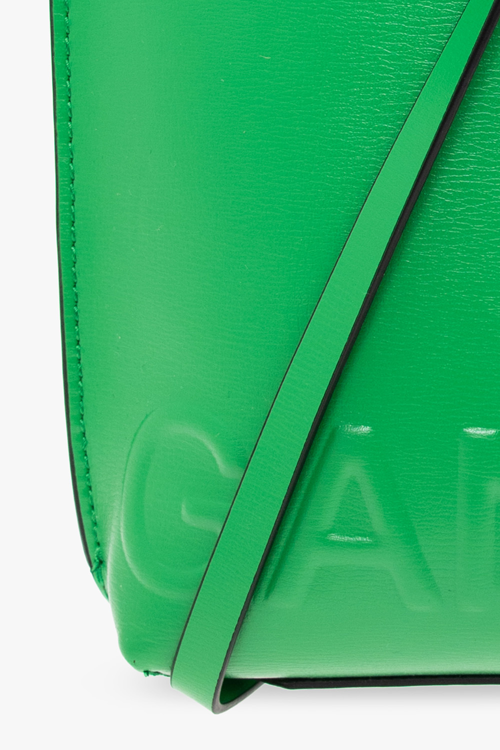 Ganni Shoulder bag with logo | Women's Bags | half circle
